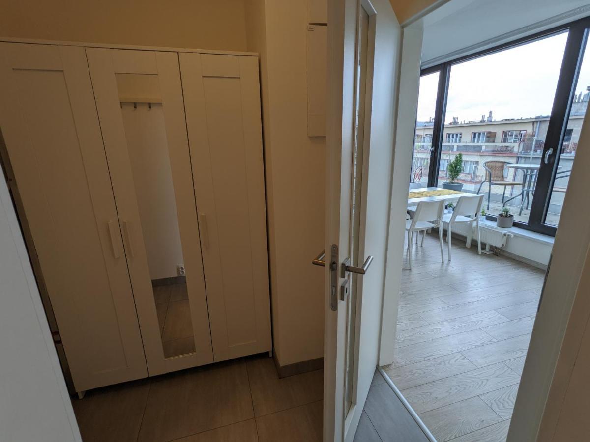 Cozy Apartment With Big Terrace In Central Prague - Karlin Exterior photo